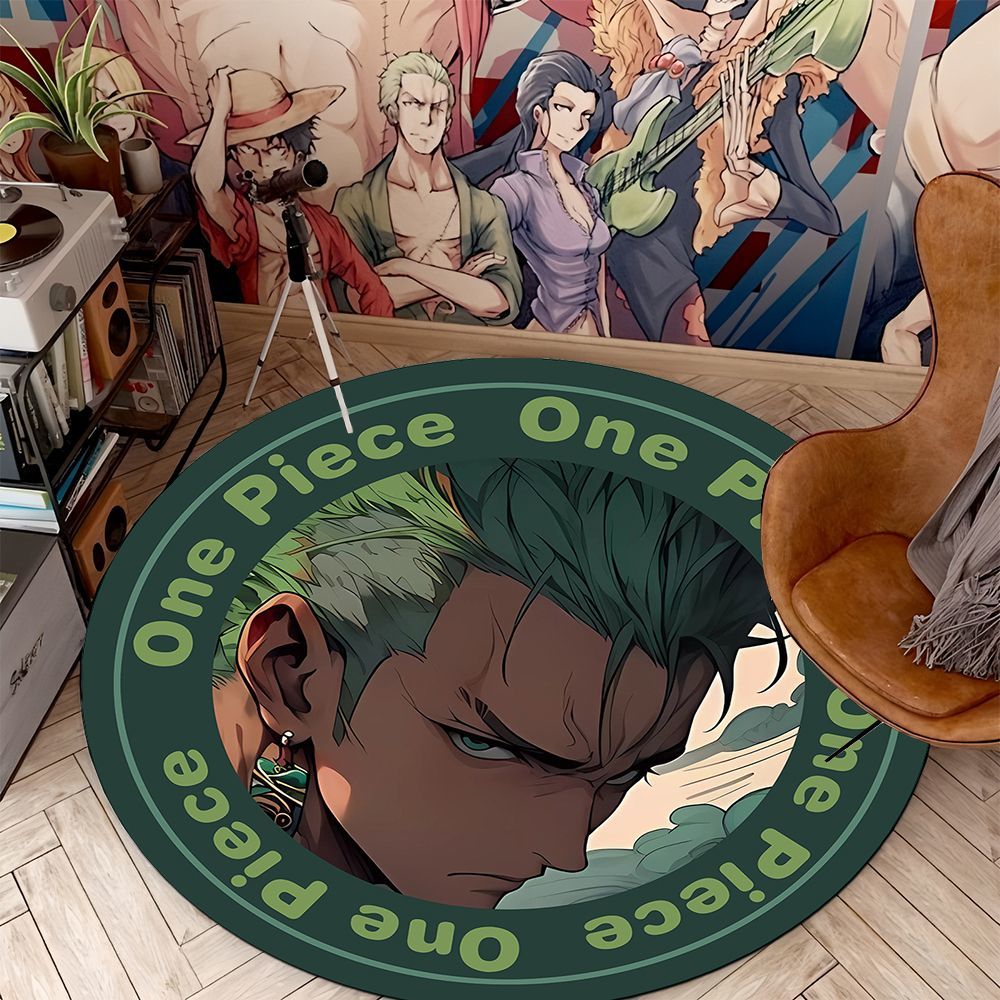 Home Goods Bathroom Mats - One Piece Floor Mat Anime Non-Slip