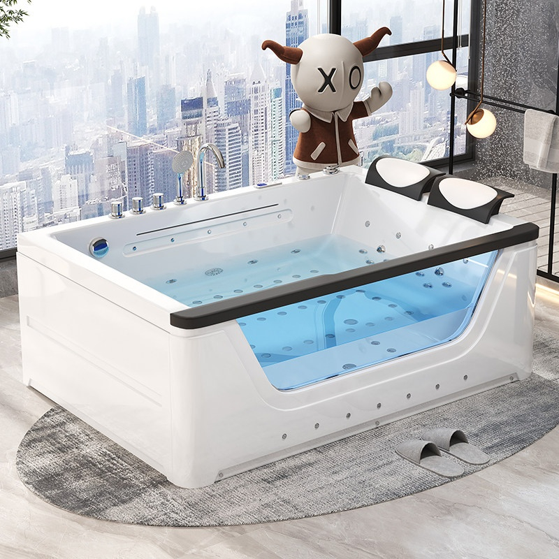 Home Bathroom Jacuzzi Tub - 2 Person Acrylic Jacuzzi Hot Tub