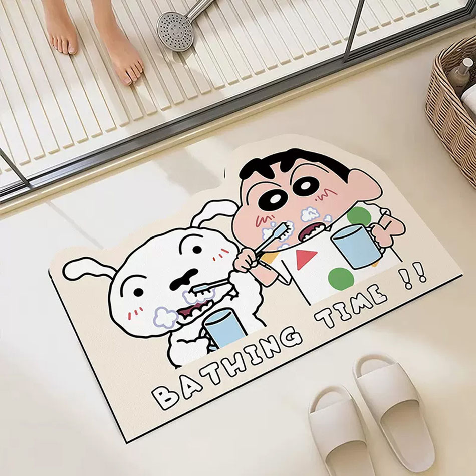 Home Goods Bathroom Mats - Water Uptake Shower Room Mat Quick