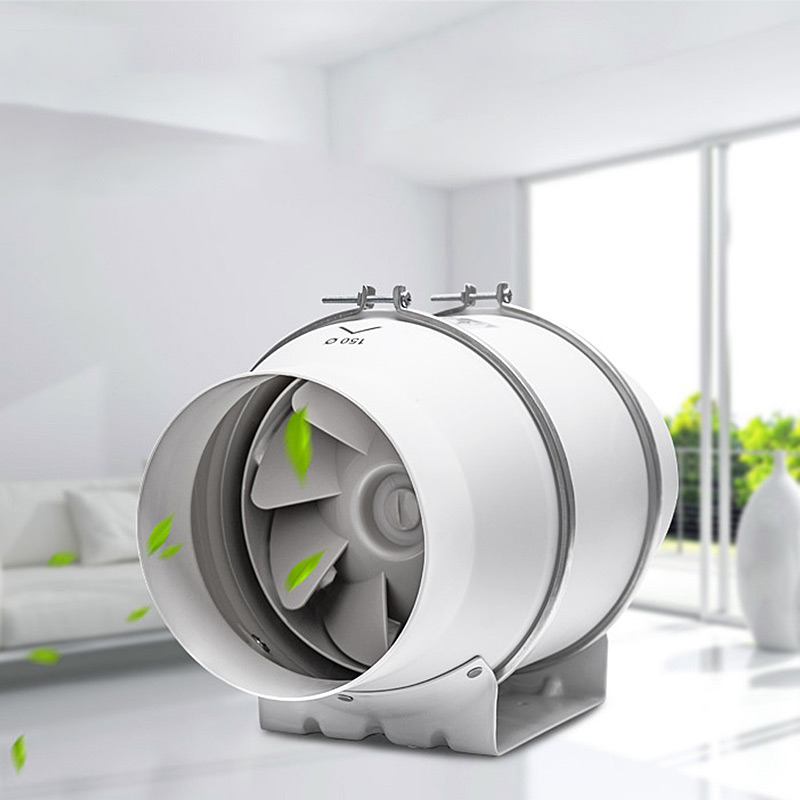 2026 6'' Inline Duct Fan Air V - Home Bathroom Vent Fans ulasan dan harga