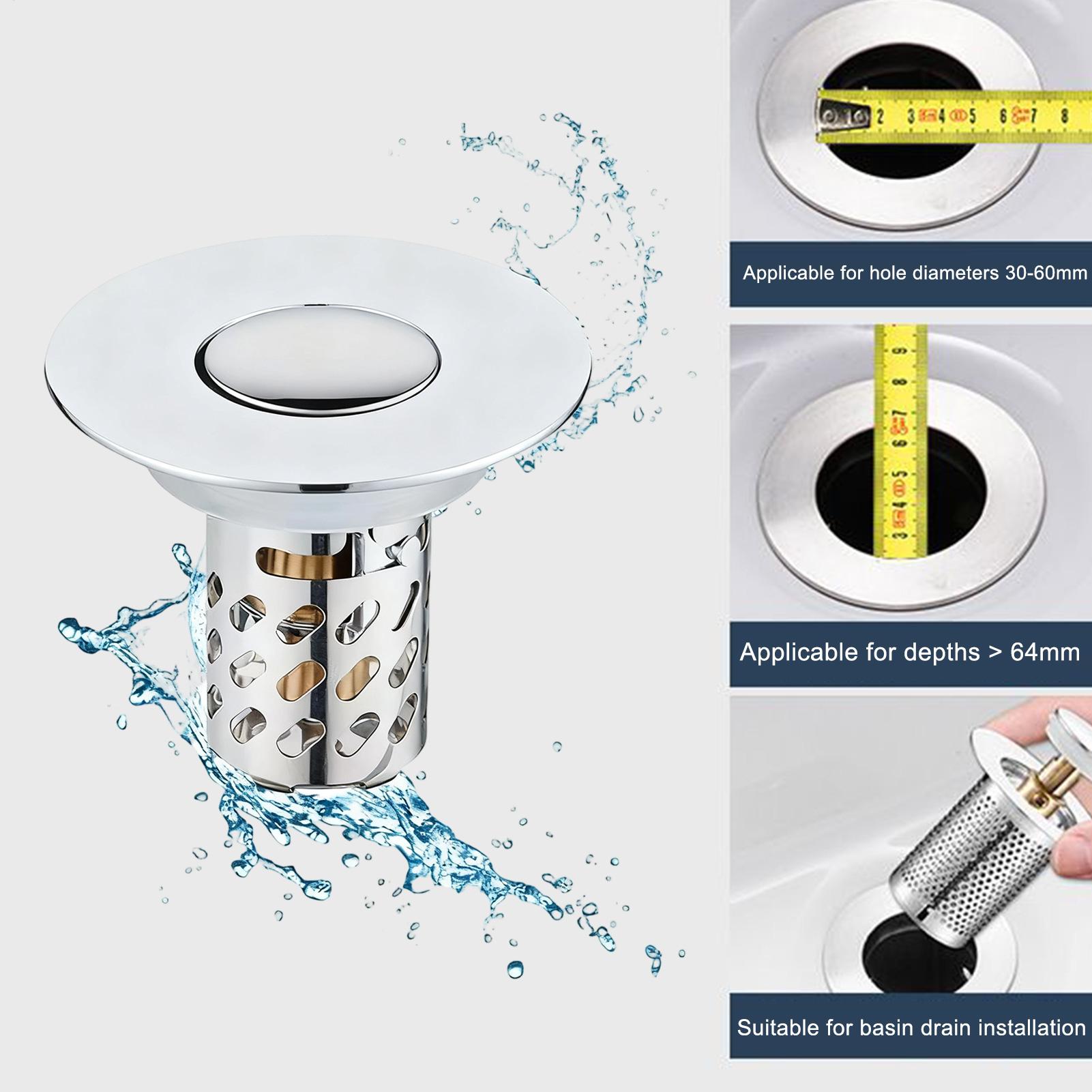 Bathroom Sink Drain Strainer A - Home Bathroom Tub ulasan dan harga