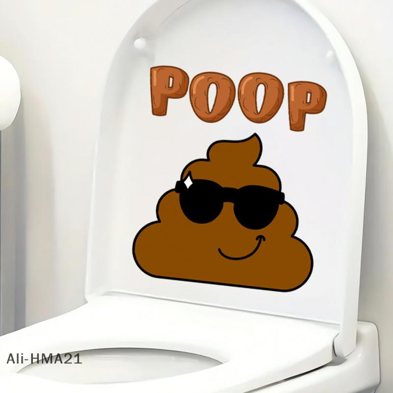 【H】Poop Funny Creative Wc Wate - Jet Home Bathroom Accessories ulasan dan harga
