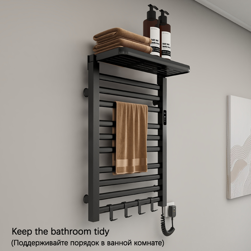 Bathroom Electric Heated Towel - Home Bathroom Shelf ulasan dan harga