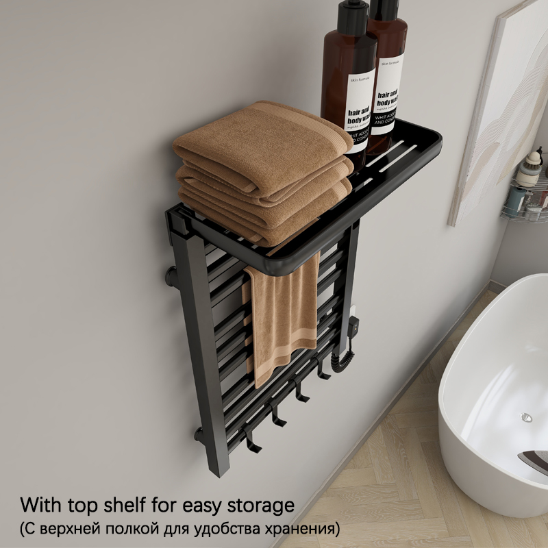 Bathroom Electric Heated Towel - Home Bathroom Shelf ulasan dan harga