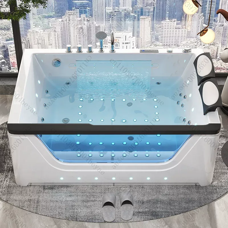 2 Person Acrylic Jacuzzi Hot T - Home Bathroom Jacuzzi Tub ulasan dan harga