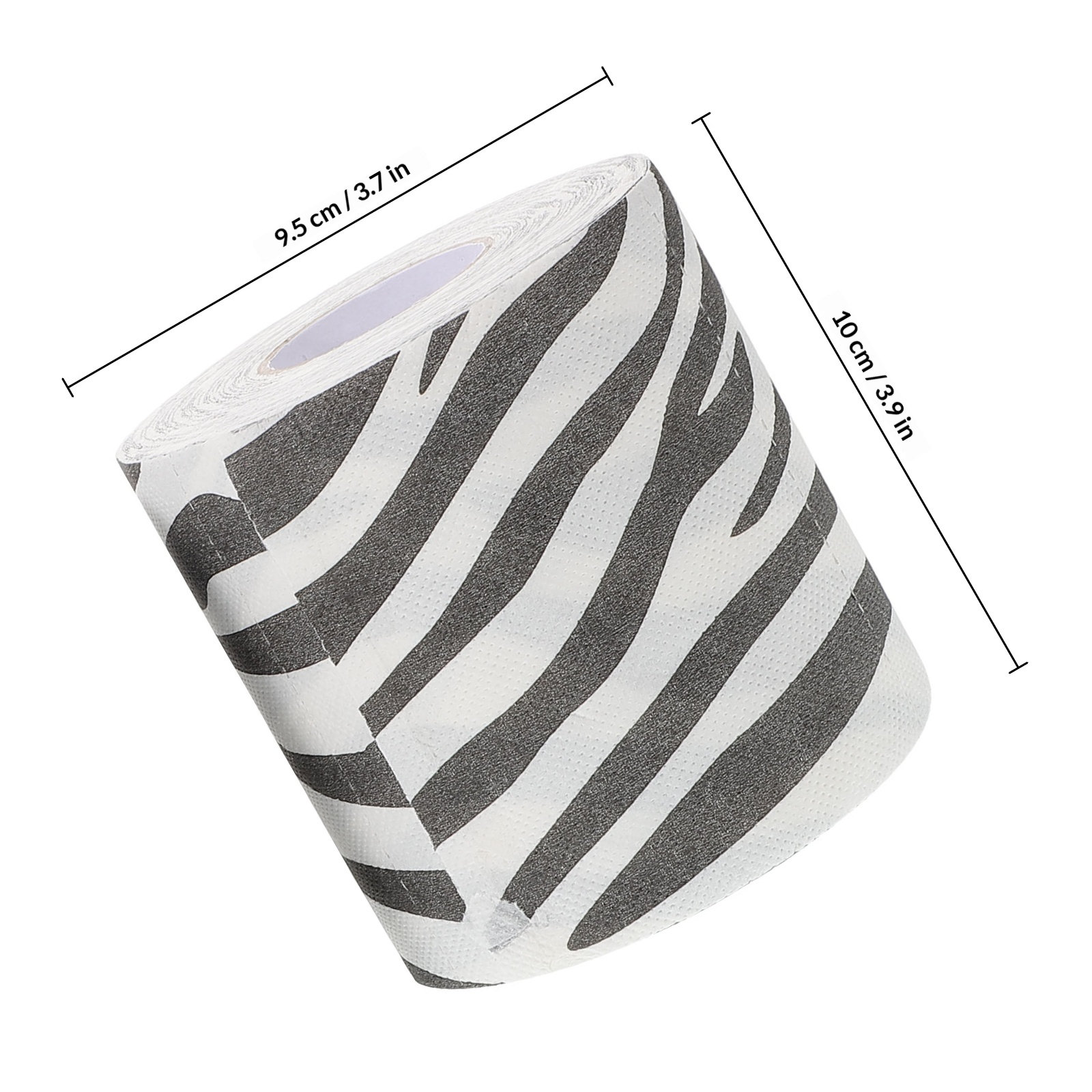 2Pcs Zebra Print Toilet Paper  - Home Bathroom Essentials ulasan dan harga
