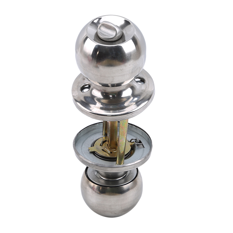 Round Ball Privacy Door Knob B - Home Bathroom Lock ulasan dan harga