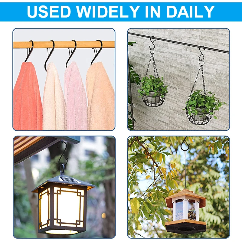 10 /100pcs Metal Hanging Hooks - Home Bathroom Shelf ulasan dan harga