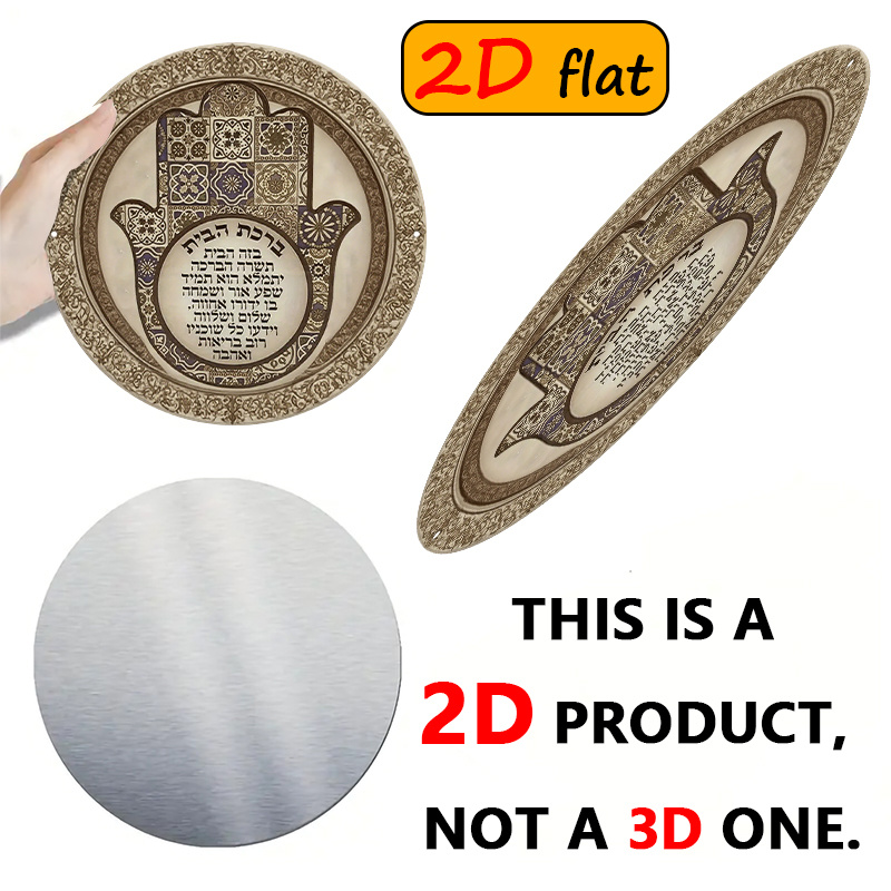 CIFBUY Exotic Hamsa Hand Alumi - Home & Bathroom Building Products Pte Ltd ulasan dan harga