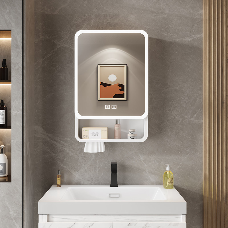 Organizer Mirror Bathroom Cabi - Home Bathroom Shelf ulasan dan harga