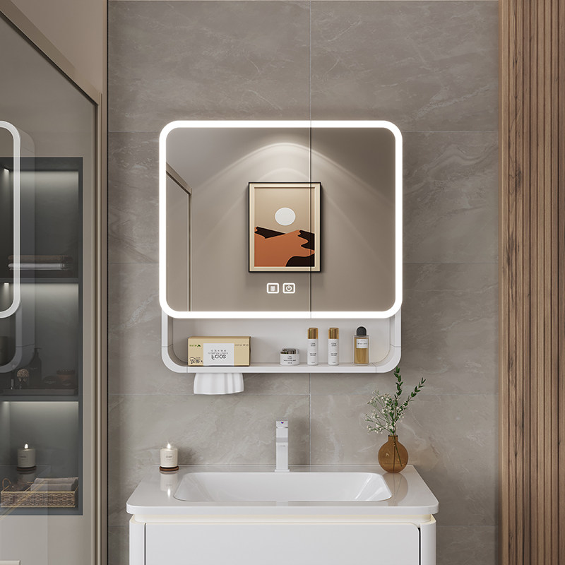 Organizer Mirror Bathroom Cabi - Home Bathroom Shelf ulasan dan harga