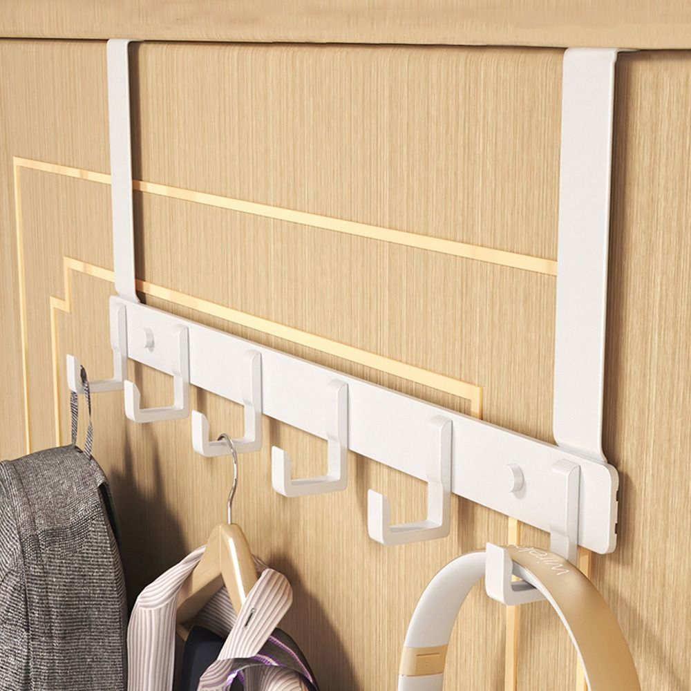 Hooks Over The Door 6 Hooks Cl - Home Bathroom Essentials ulasan dan harga