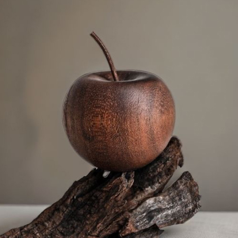1/3 Set Of Wooden Apple Shaped - Home Bathroom Essentials ulasan dan harga