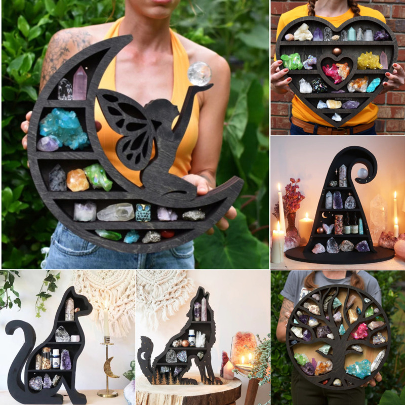 New Vintage Witch Hat Crystal  - Home Bathroom Shelf ulasan dan harga