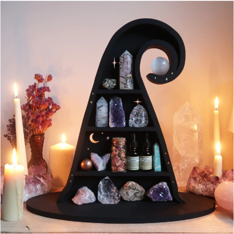 New Vintage Witch Hat Crystal  - Home Bathroom Shelf ulasan dan harga