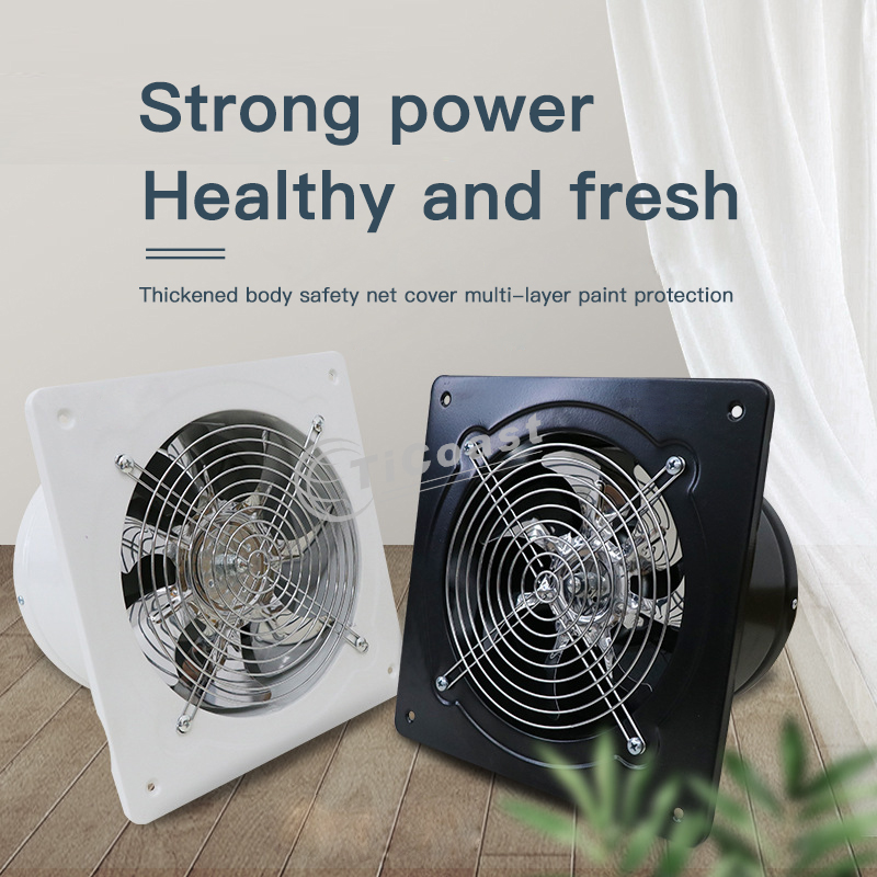 8 inch 80W Exhaust Fan High Sp - Home Bathroom Vent Fans ulasan dan harga