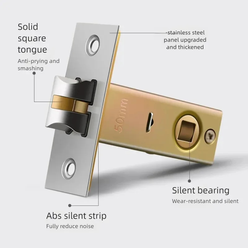 Universal Stainless Steel Keyl - Home Bathroom Lock ulasan dan harga