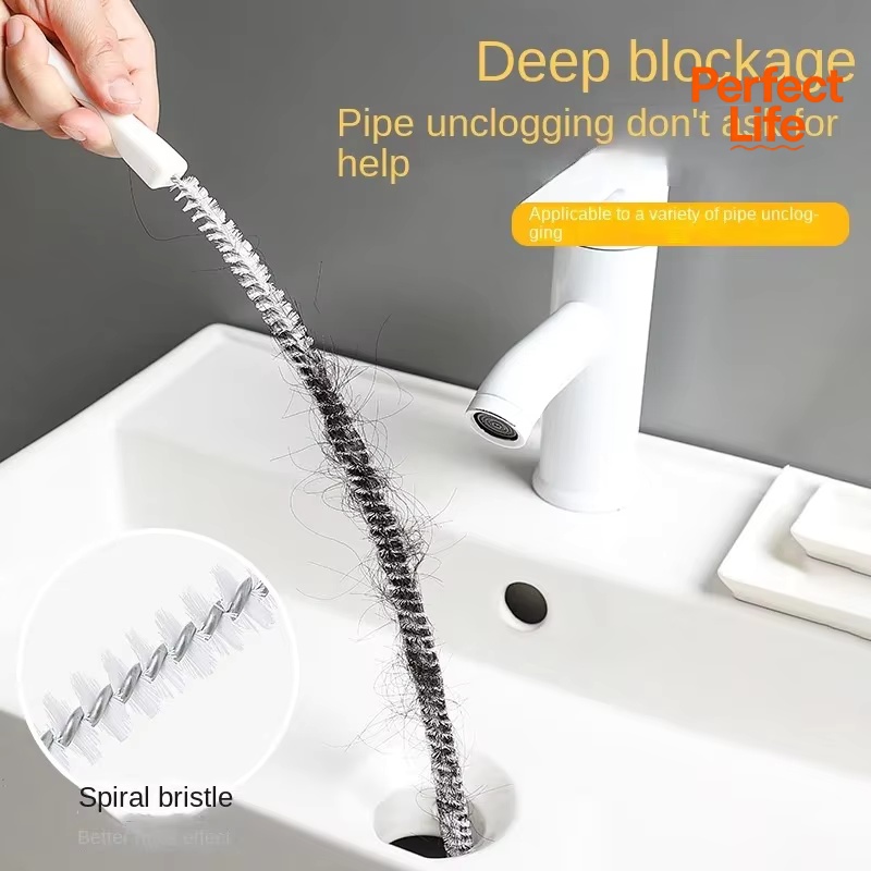Pipe Unclogging Brush Shower T - Home Bathroom Tub ulasan dan harga