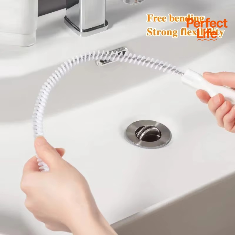 Pipe Unclogging Brush Shower T - Home Bathroom Tub ulasan dan harga