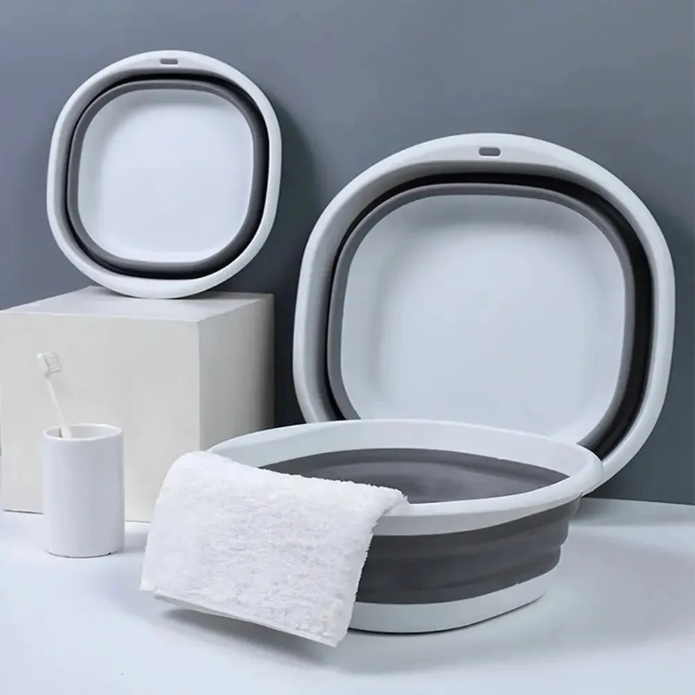 Plastic Folding Basins Portabl - Home Bathroom Wash Basin ulasan dan harga