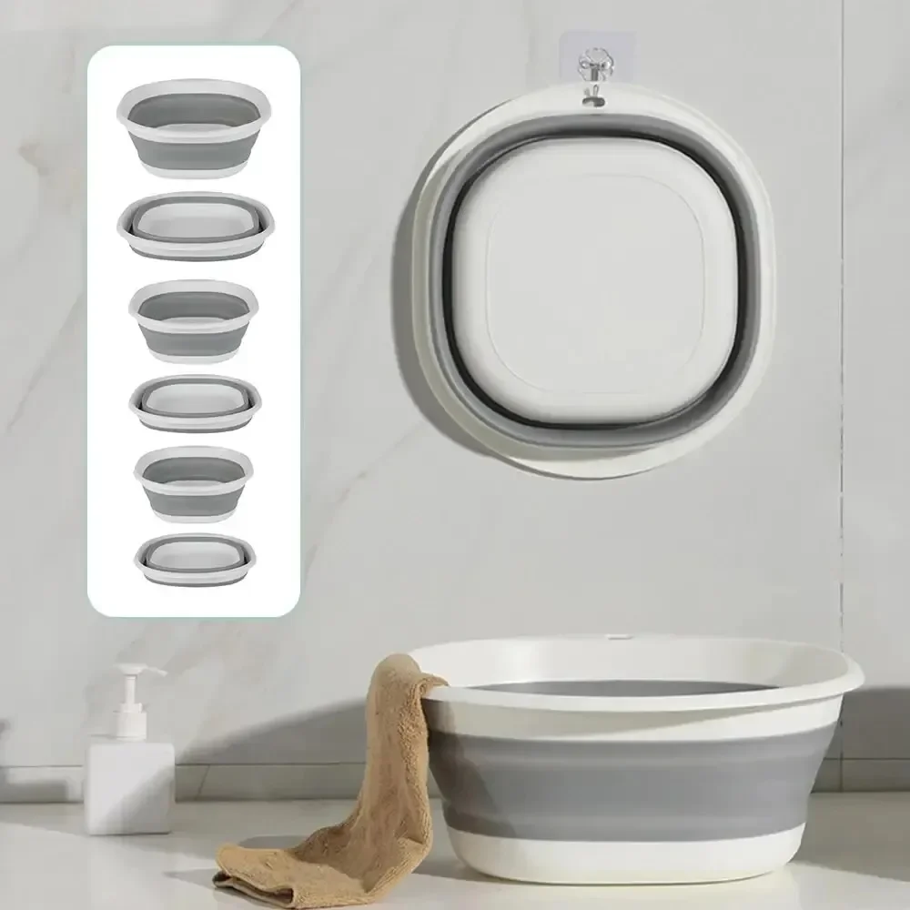 Plastic Folding Basins Portabl - Home Bathroom Wash Basin ulasan dan harga