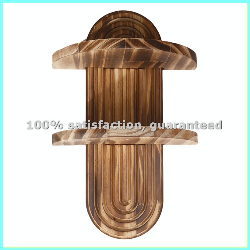 Geometric Wall-Mounted Shelf R - Home Bathroom Shelf ulasan dan harga