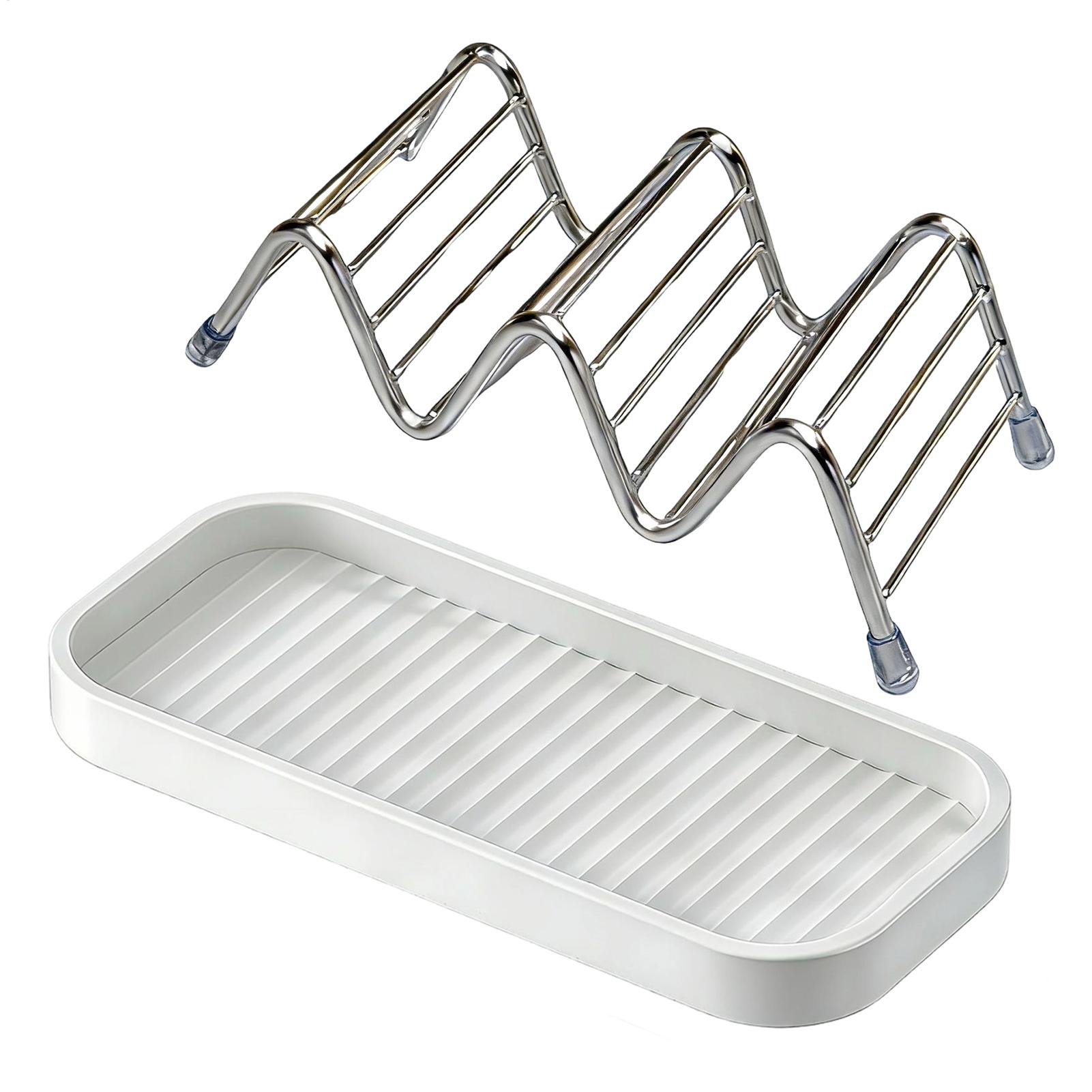 Stainless Steel Soap Holder Sh - Home Bathroom Shelf ulasan dan harga