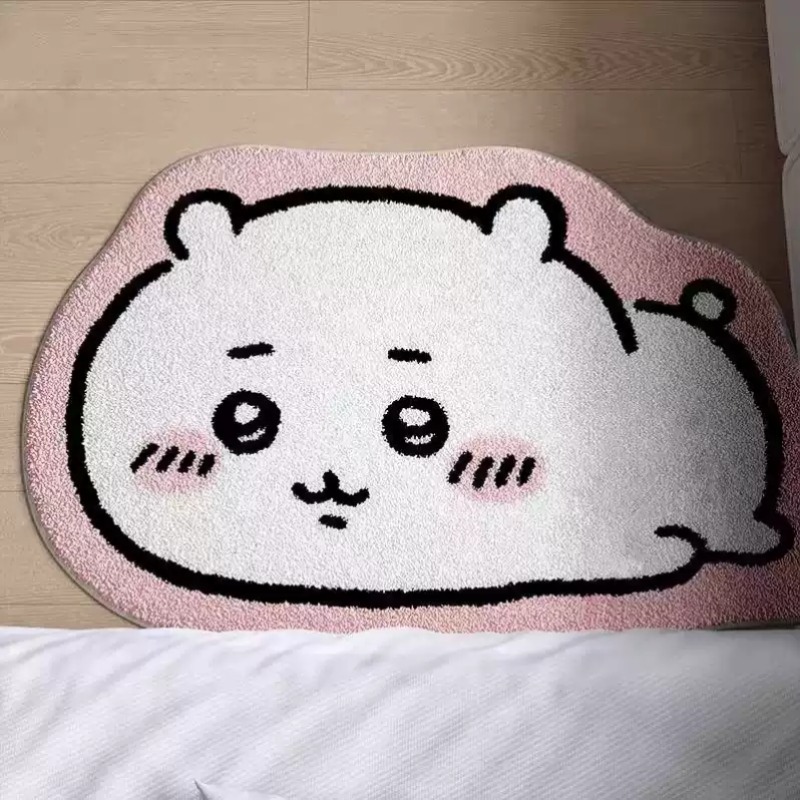 Anime Chiikawa Plush Rug Hachi - Home Goods Bathroom Mats ulasan dan harga