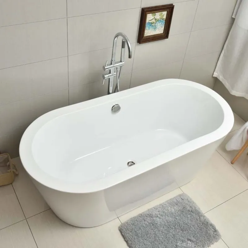 Modern Acrylic Freestanding Ba - Home Bathroom Tub ulasan dan harga
