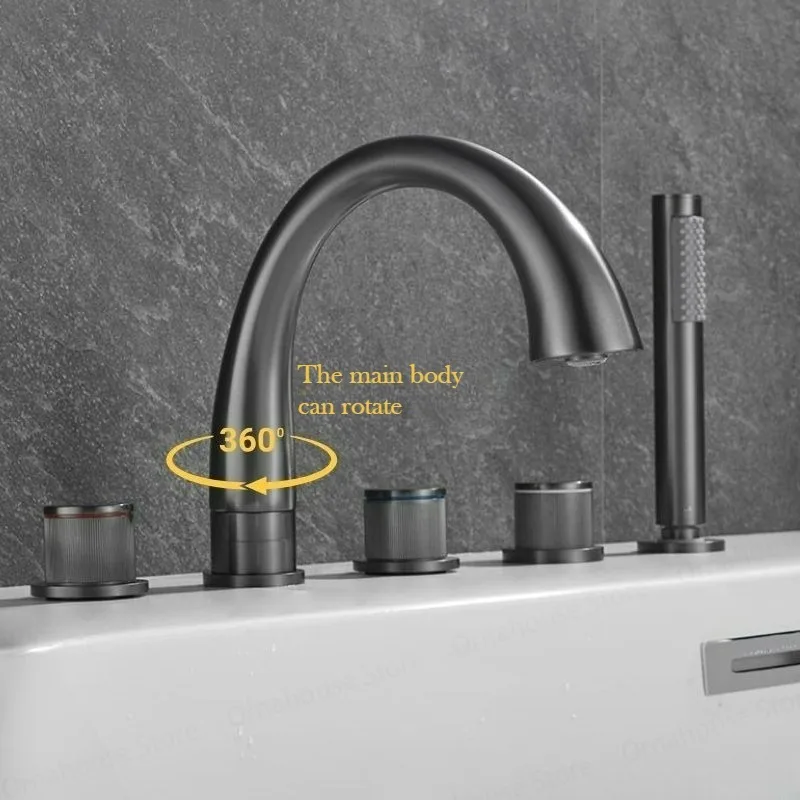 Brushed Gold Bathroom Faucet w - Home Bathroom Tub ulasan dan harga