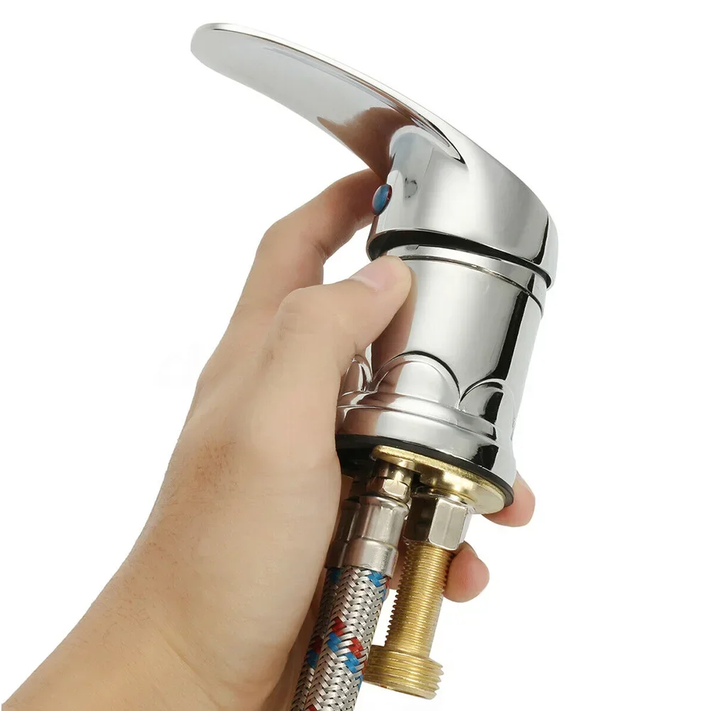 Single Lever Shower Zinc Alloy - Home Bathroom Wash Basin ulasan dan harga