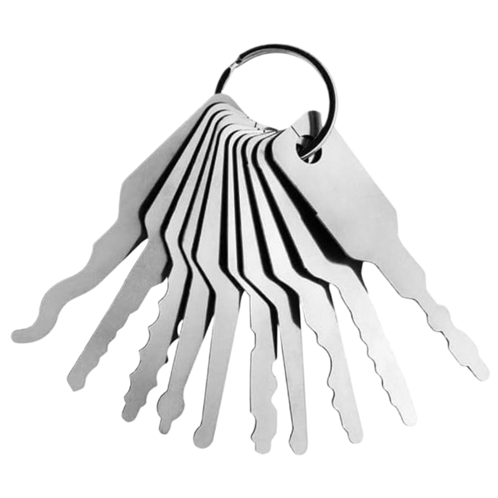 10pcs/Lot Uncut Key Blanks Loc - Home Bathroom Lock ulasan dan harga