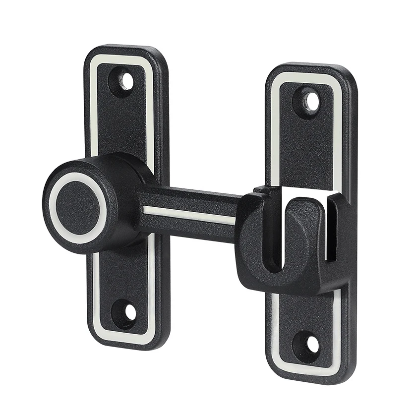 Black Luminous Barn Door Latch - Home Bathroom Lock ulasan dan harga