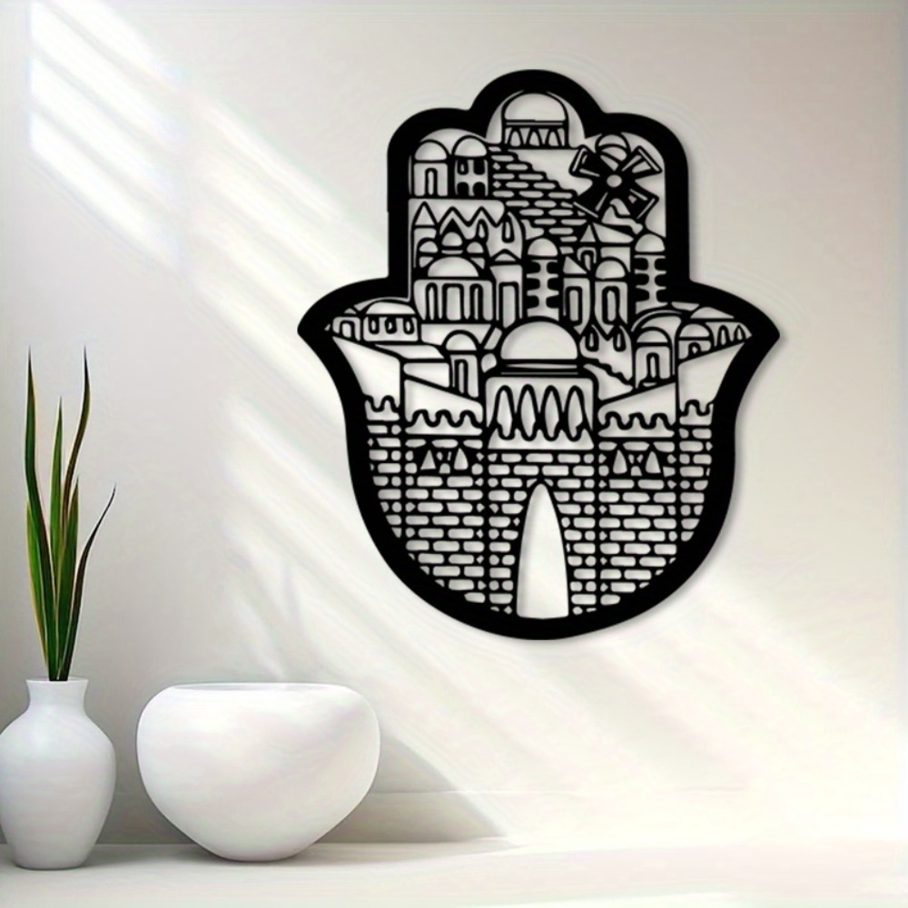 CIFBUY Iron Wall Art Islamic A - Home & Bathroom Building Products Pte Ltd ulasan dan harga