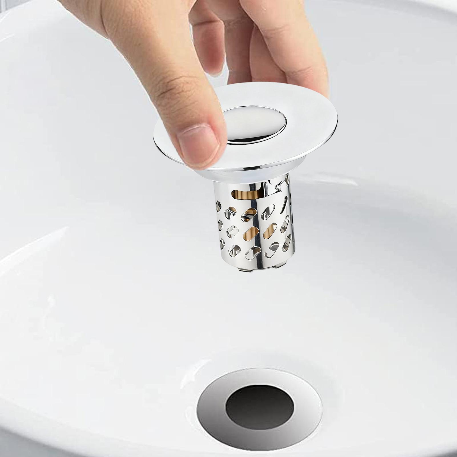 Sink Strainer Anti-Clogging Po - Home Bathroom Tub ulasan dan harga