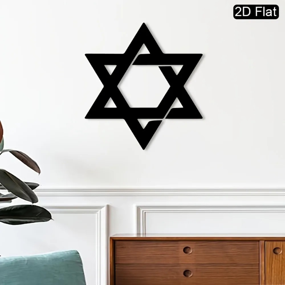 CIFBUY Iron Wall Art Star of D - Home & Bathroom Building Products Pte Ltd ulasan dan harga