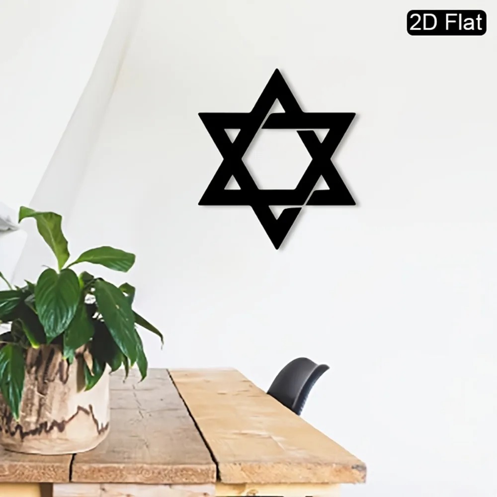 CIFBUY Iron Wall Art Star of D - Home & Bathroom Building Products Pte Ltd ulasan dan harga
