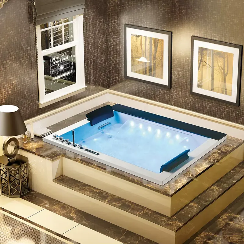 Double Bath Jacuzzi with Digit - Home Bathroom Jacuzzi Tub ulasan dan harga