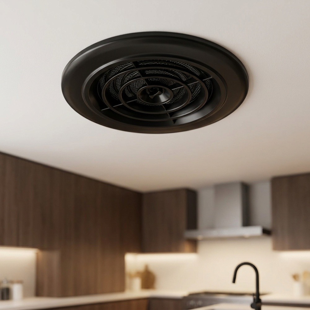 200mm Round Rotating Air Vent  - Home Bathroom Vent Fans ulasan dan harga