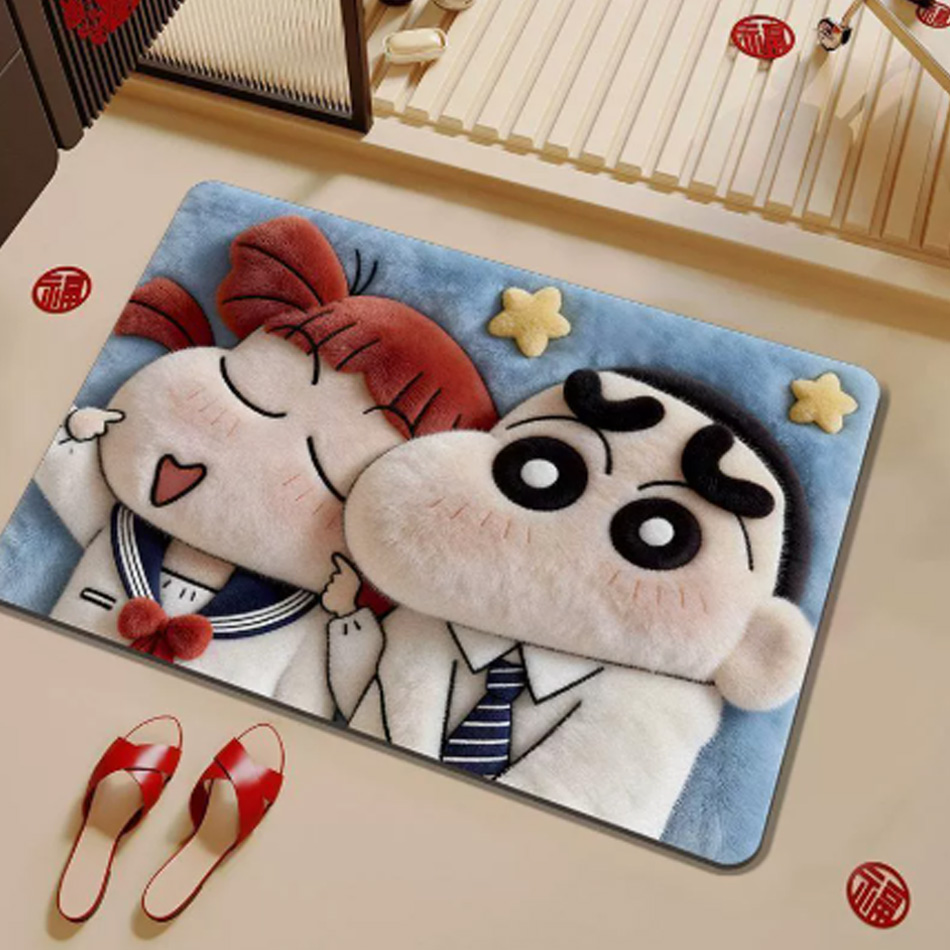 2027 Cartoon Diatomaceous Eart - Home Goods Bathroom Mats ulasan dan harga