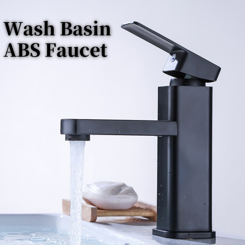 Waterfall Wash Basin ABS Fauce - Home Bathroom Wash Basin ulasan dan harga