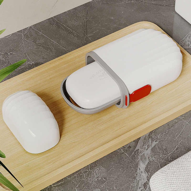 Travel Soap Dish With Drain Wa - Jet Home Bathroom Accessories ulasan dan harga