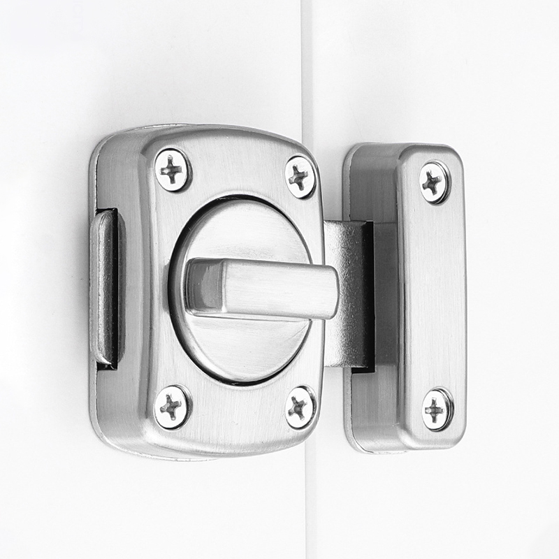 1pc Home Security Latch Rotate - Home Bathroom Lock ulasan dan harga