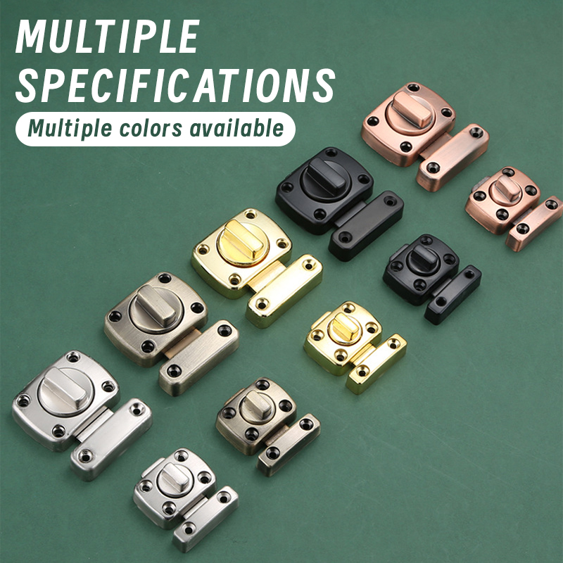 1pc Home Security Latch Rotate - Home Bathroom Lock ulasan dan harga