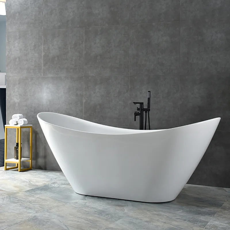 Freestanding Acrylic Ingot Bat - Home Bathroom Tub ulasan dan harga