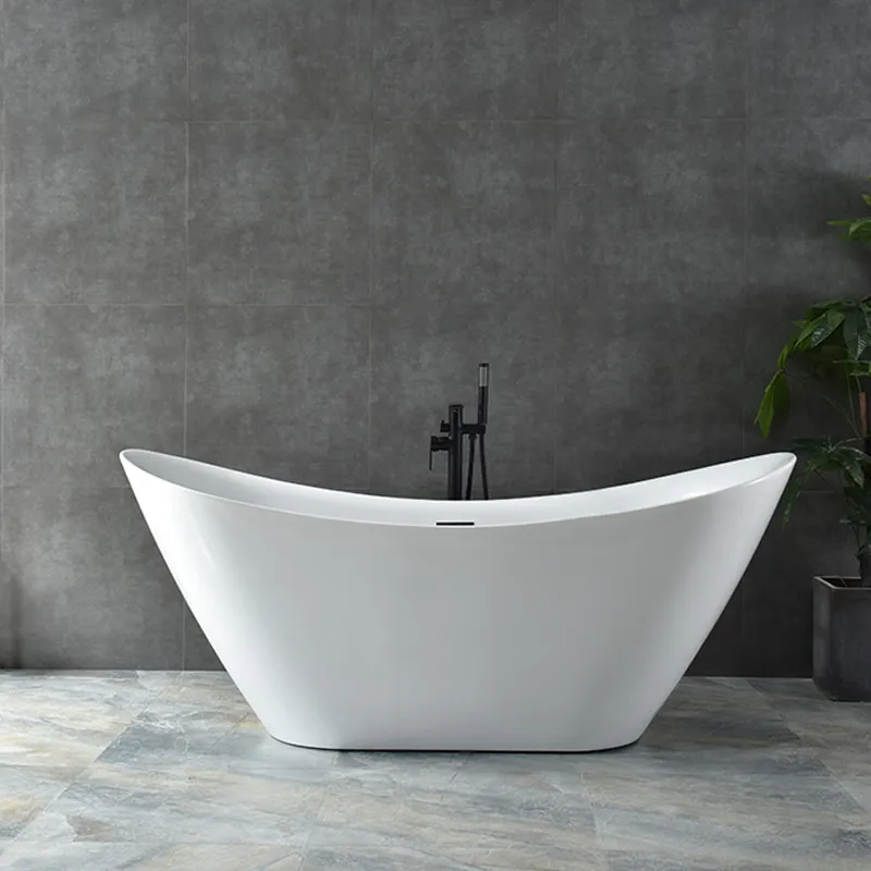 Freestanding Acrylic Ingot Bat - Home Bathroom Tub ulasan dan harga