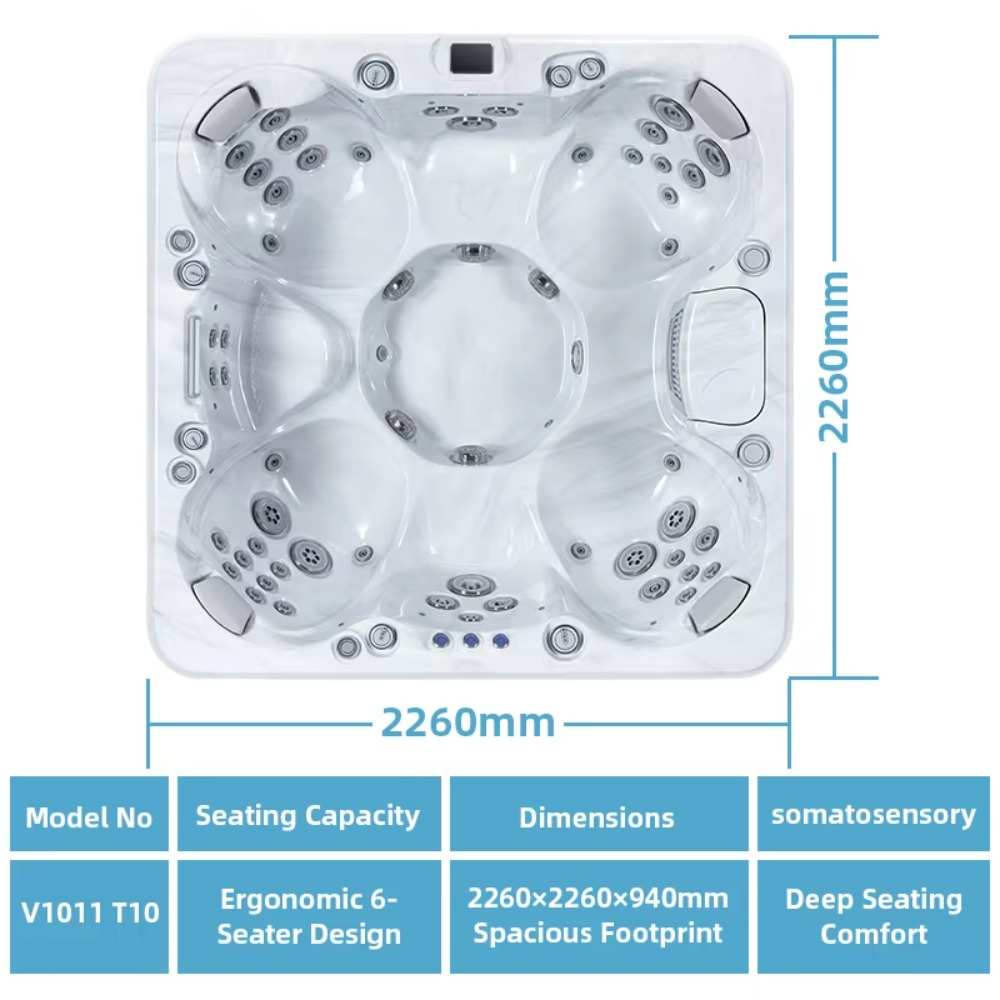 Freestanding Whirlpool Massage - Home Bathroom Tub ulasan dan harga