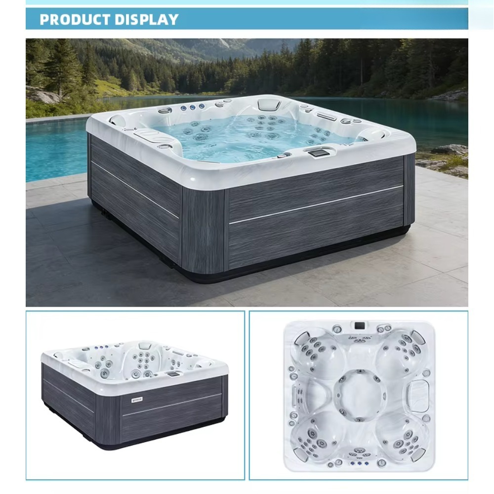 Freestanding Whirlpool Massage - Home Bathroom Tub ulasan dan harga