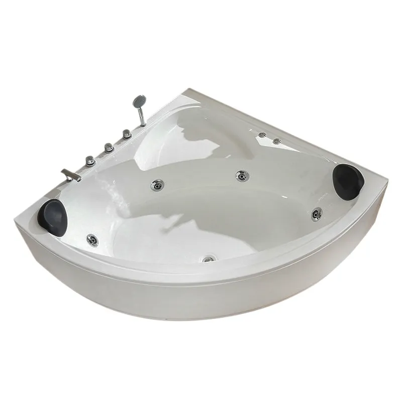 Triangle Double Acrylic Bathtu - Home Bathroom Tub ulasan dan harga