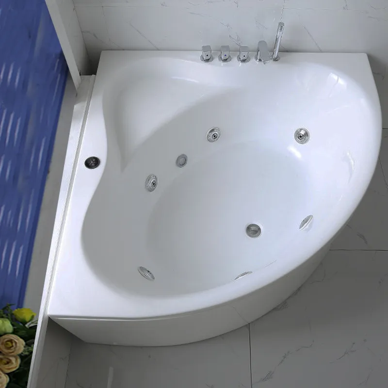 Triangle Double Acrylic Bathtu - Home Bathroom Tub ulasan dan harga